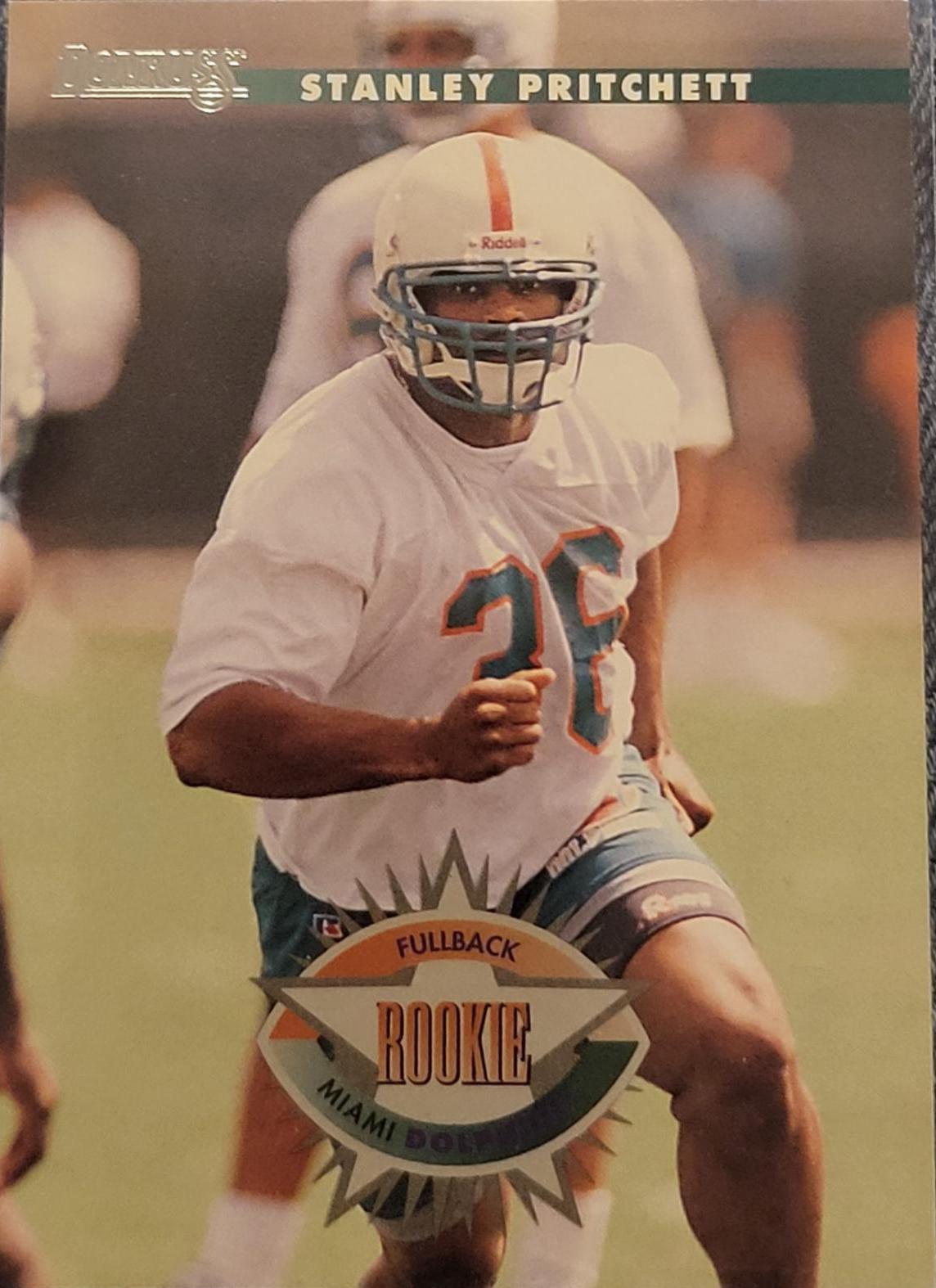 Stanley Pritchett #221 Football Cards 1996 Panini Donruss