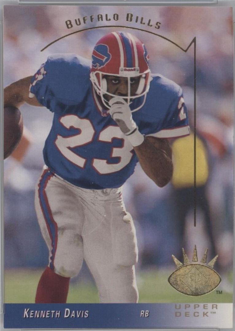 Kenneth Davis #29 Football Cards 1993 SP