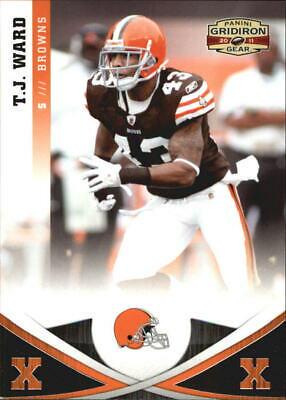 T.J. Ward #32 Football Cards 2011 Panini Gridiron Gear