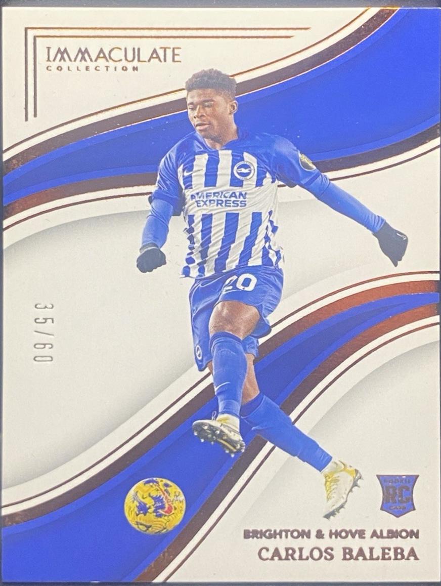 Carlos Baleba #137 Soccer Cards 2023 Panini Immaculate