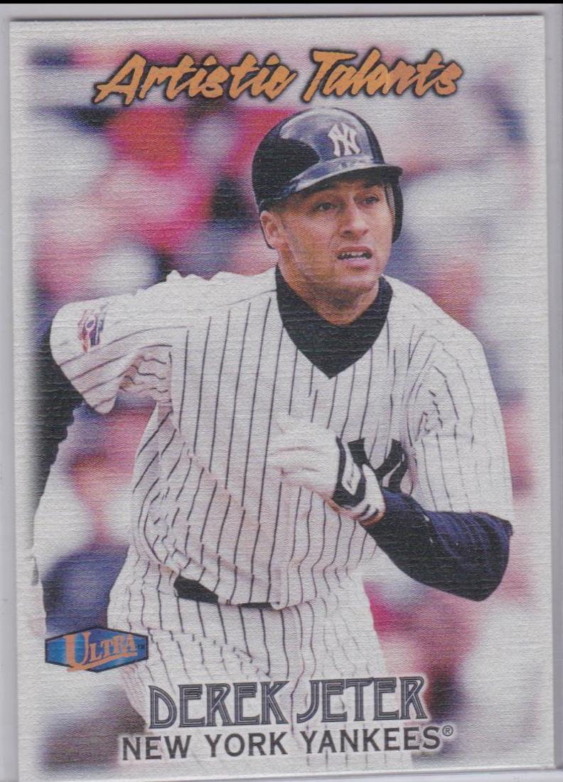Derek Jeter #6 Baseball Cards 1998 Ultra Artistic Talents