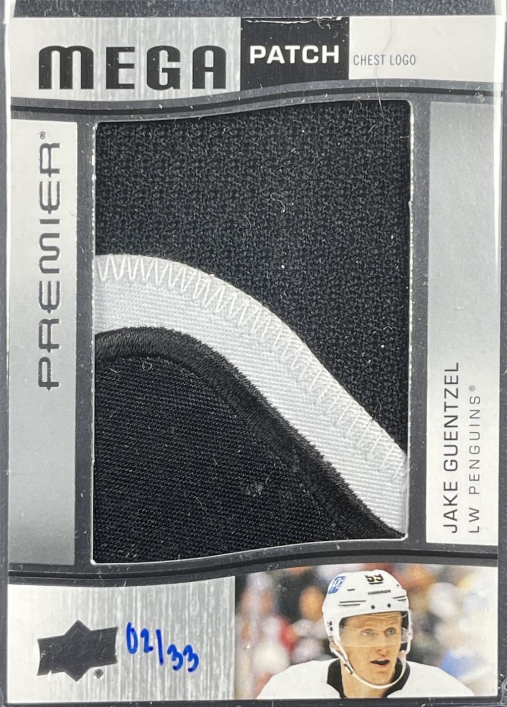 Jake Guentzel #PMP-GU 2023 Upper Deck Premier Mega Patch Hockey