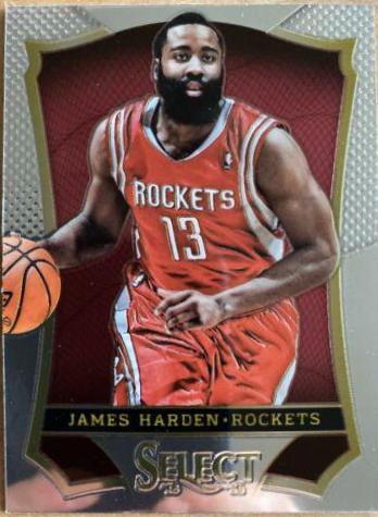 James Harden #2 Basketball Cards 2013 Panini Select