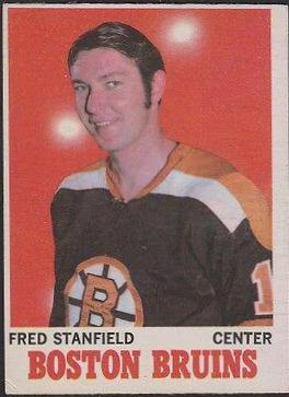 Fred Stanfield #5 Hockey Cards 1970 O-Pee-Chee
