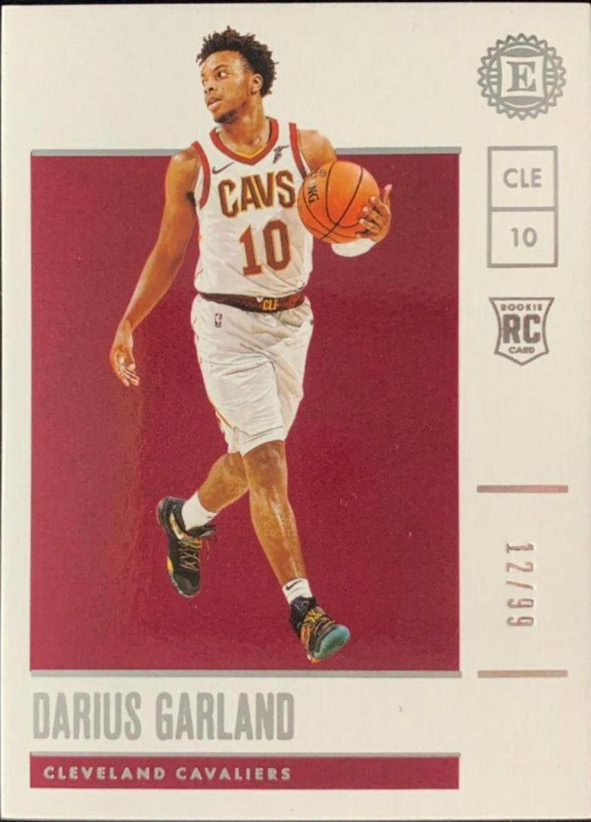 Darius Garland #2 Basketball Cards 2019 Panini Encased