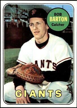 Bob Barton #41 Baseball Cards 1969 Topps
