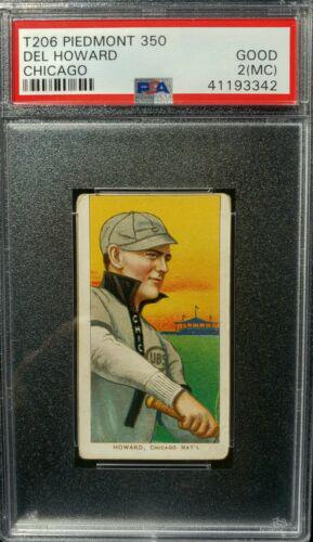 Del Howard Del Howard Prices | 1909 T206 Piedmont 350 | Baseball Cards