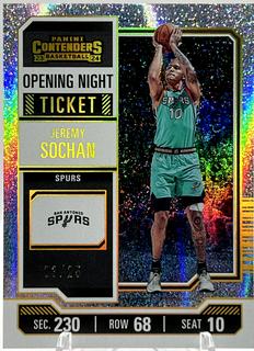Jeremy Sochan [Opening Night Ticket