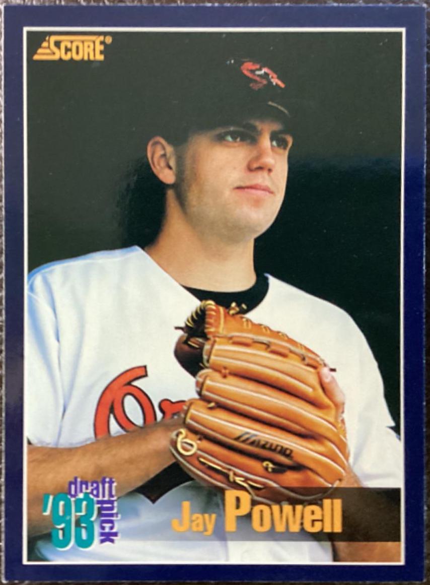 Jay Powell #575 Baseball Cards 1994 Score