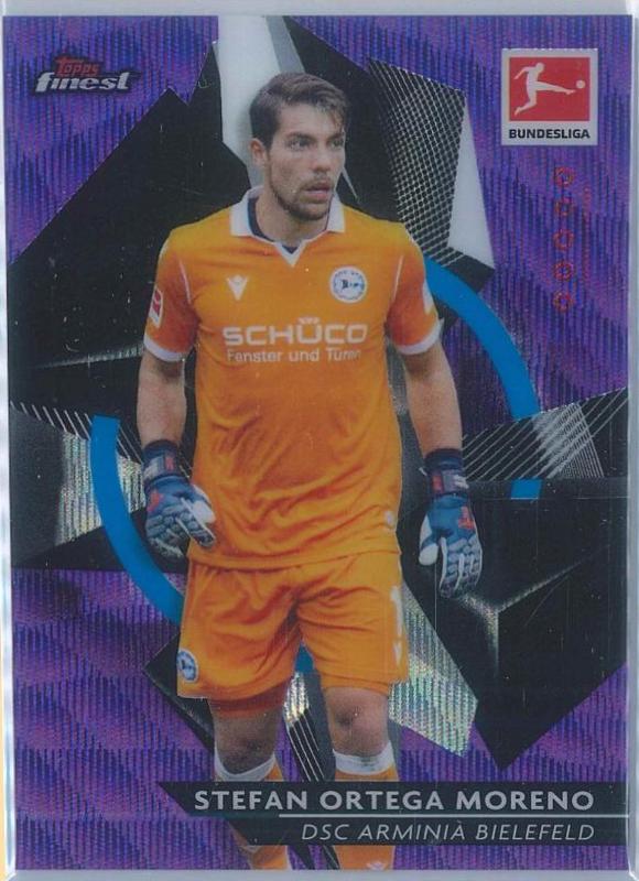 Stefan Ortega Moreno #17 2020 Topps Finest Bundesliga Soccer