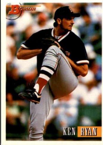 Ken Ryan #3 Baseball Cards 1993 Bowman