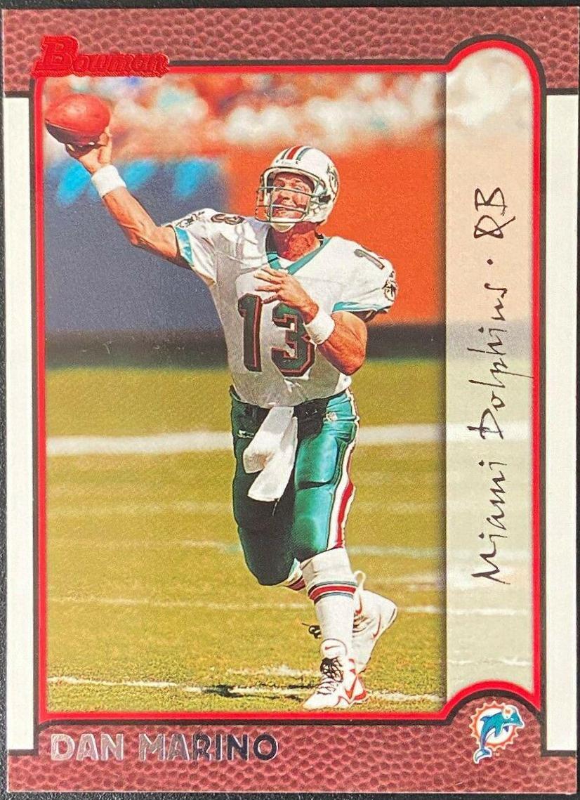 Dan Marino #1 Football Cards 1999 Bowman