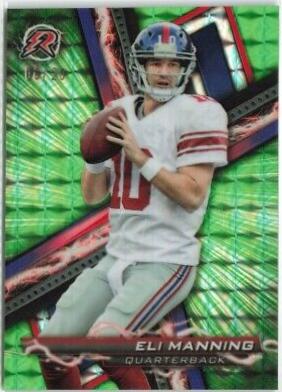 Eli Manning [Lime Green Geometric] #69