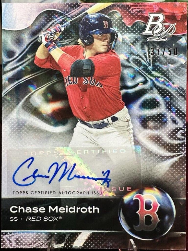 Chase Meidroth [Autograph Ice Pattern] #TOP-49