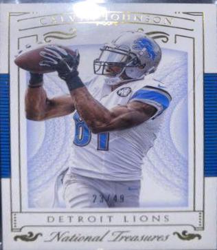 Calvin Johnson [Holo Silver] #11