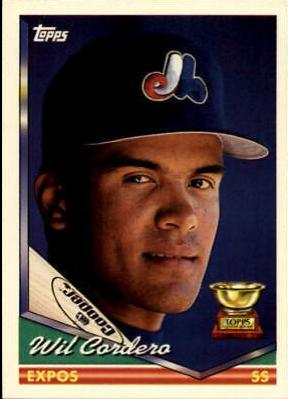Wil Cordero #21 Baseball Cards 1994 Topps