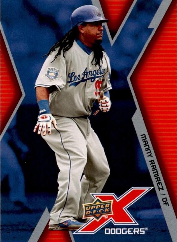 Manny Ramirez #47 Baseball Cards 2009 Upper Deck X