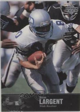 Steve Largent #8 Football Cards 1997 Upper Deck Legends