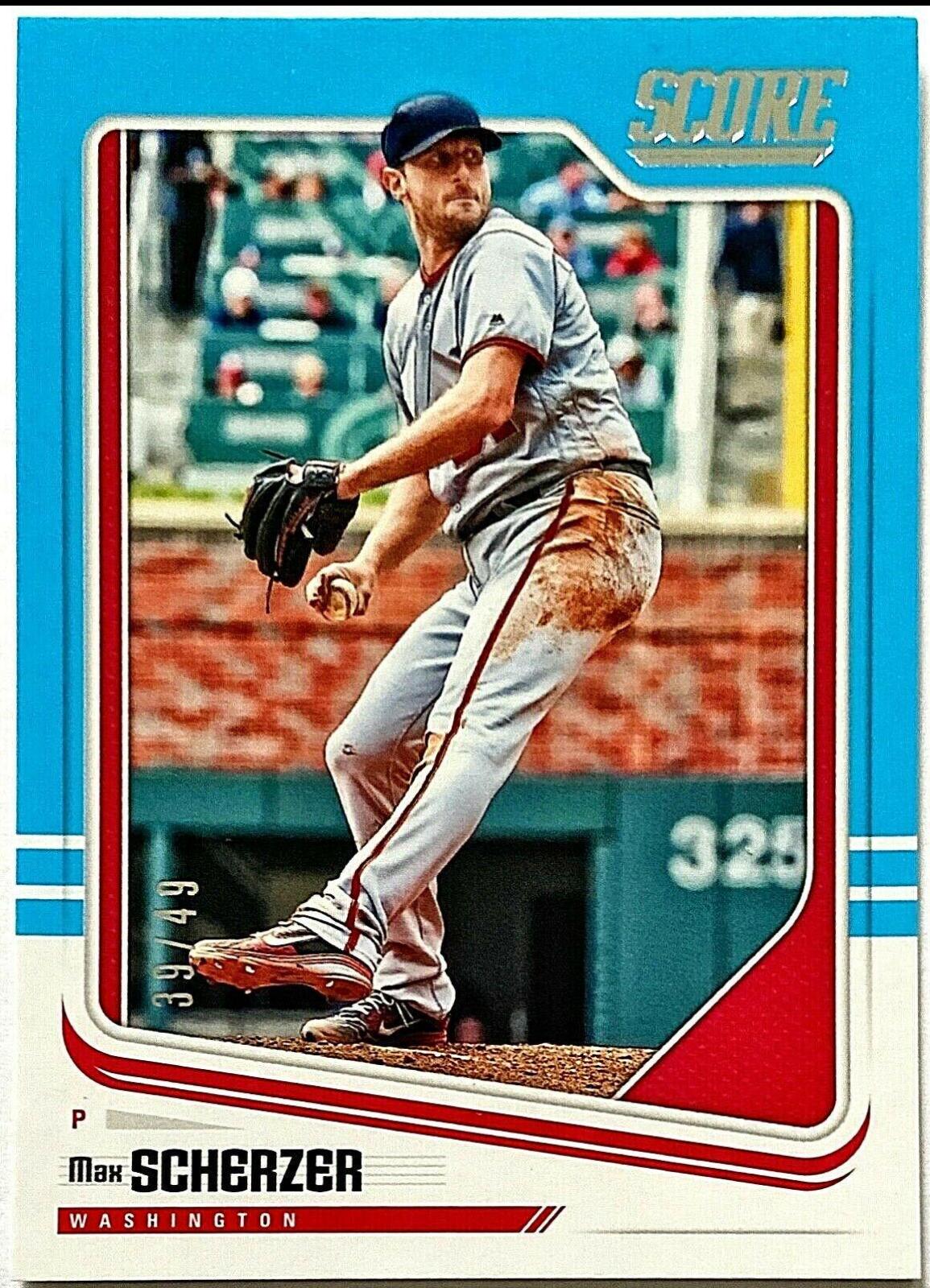 Max Scherzer [Blue] #17