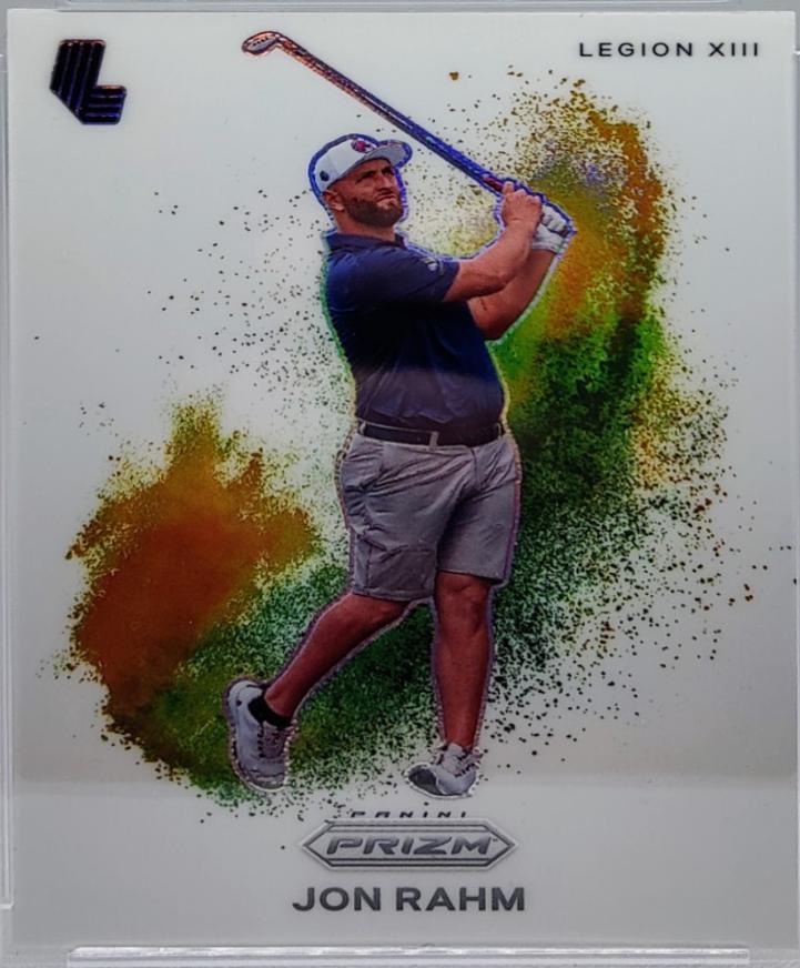 Jon Rahm #4 Golf Cards 2024 Panini Prizm LIV Color Blast
