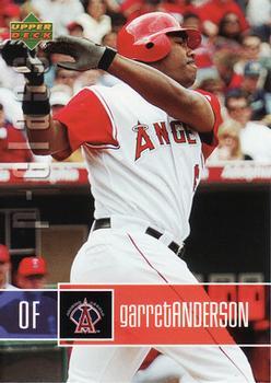 Garret Anderson #34 Baseball Cards 2004 Upper Deck R Class