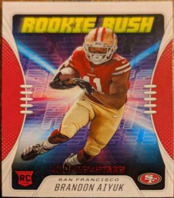 Brandon Aiyuk #RR-18 Football Cards 2020 Panini Rookies & Stars Rush