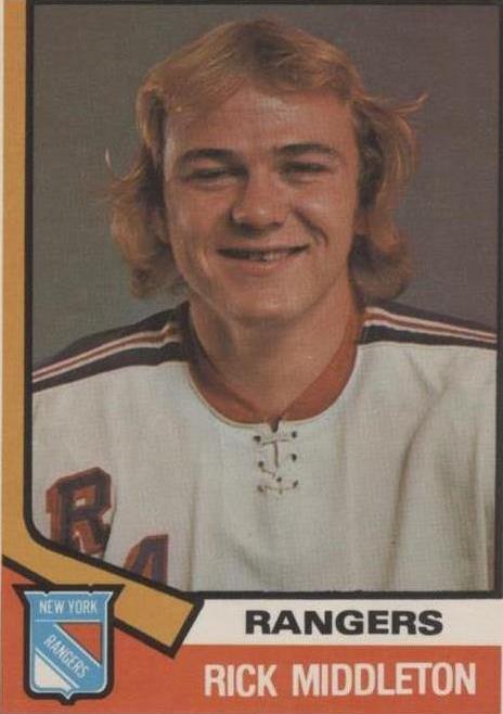 Rick Middleton #304 Hockey Cards 1974 O-Pee-Chee