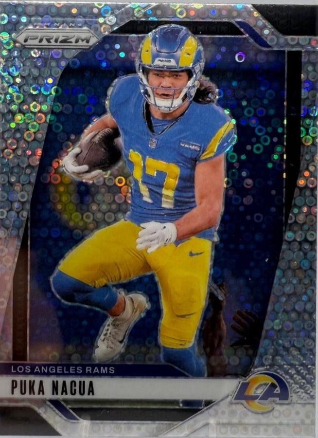 Puka Nacua #168 Football Cards 2024 Panini Prizm No Huddle