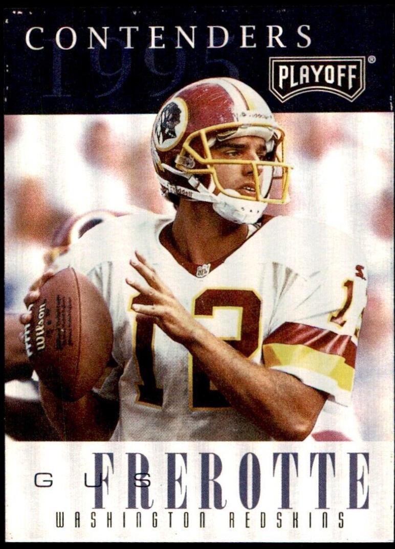 Gus Frerotte #10 Football Cards 1995 Playoff Contenders