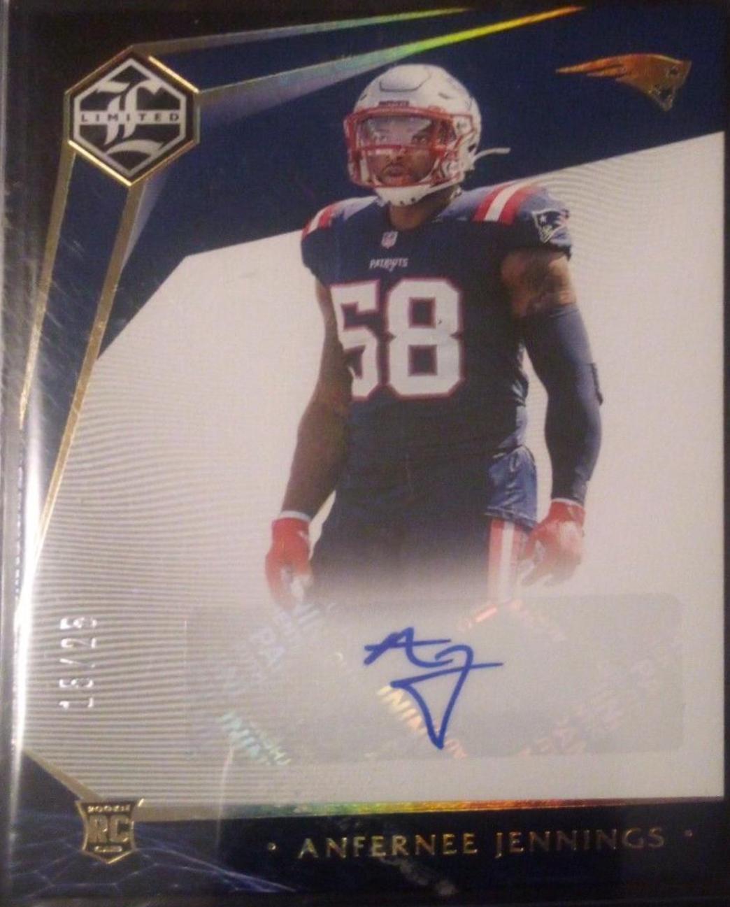 Anfernee Jennings [Autograph Gold] #189