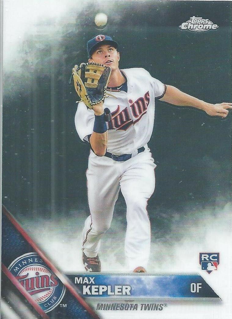 Max Kepler #138 Baseball Cards 2016 Topps Chrome