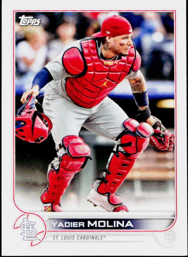 Yadier Molina #STL-1 Baseball Cards 2022 Topps