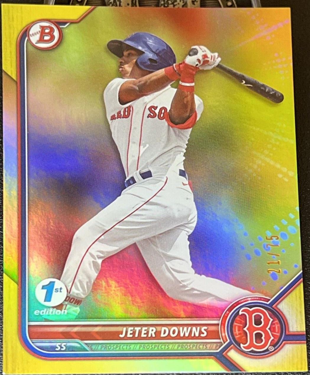 Jeter Downs [Yellow Foil] #BPPF-116