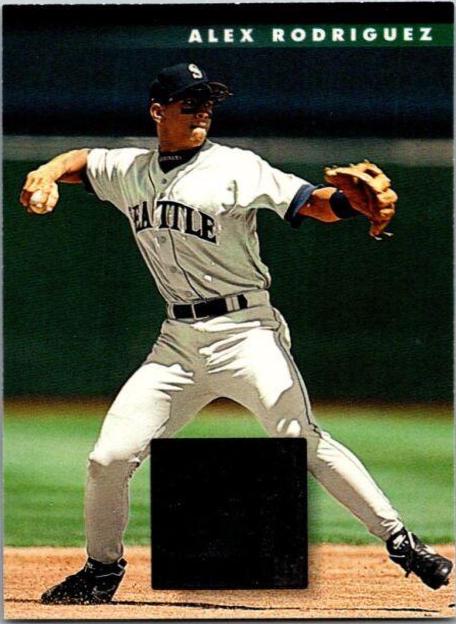 Alex Rodriguez #8 Baseball Cards 1996 Panini Donruss