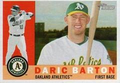 Daric Barton #299 Baseball Cards 2009 Topps Heritage Prices