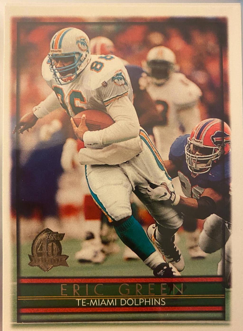 Eric Green #12 Football Cards 1996 Topps