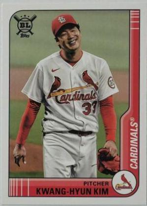 Kwang Hyun Kim #4 Baseball Cards 2021 Topps Big League