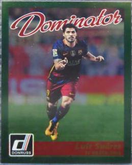 Luis Suarez #35 Soccer Cards 2016 Panini Donruss Dominator