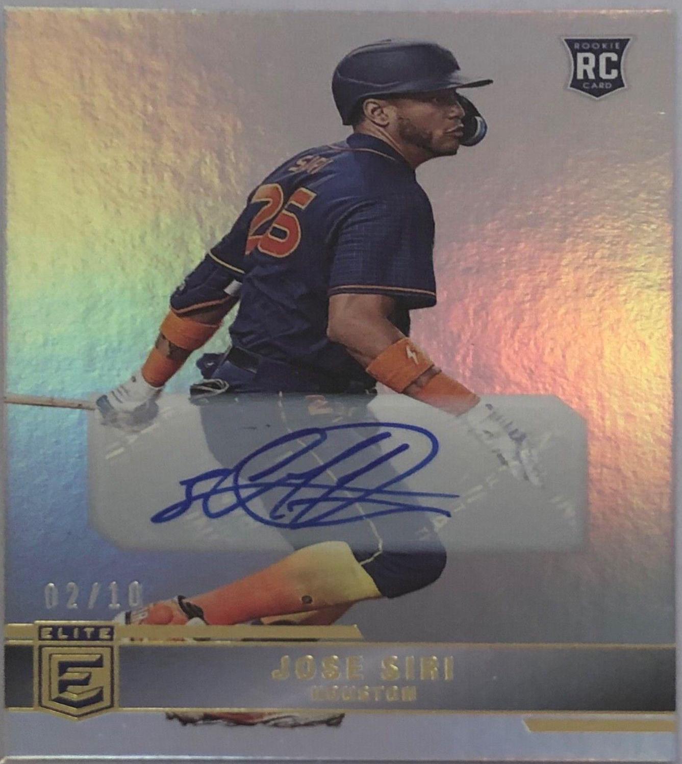 Jose Siri [Autograph Gold] #16