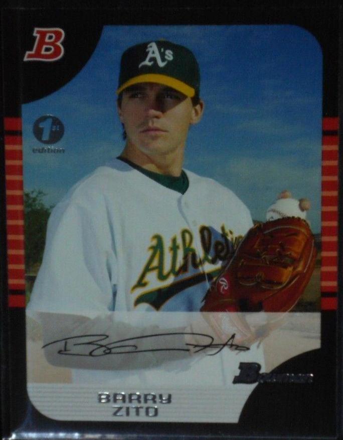 Barry Zito #26 Baseball Cards 2005 Bowman