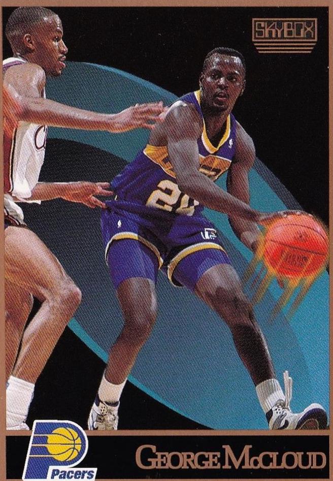 George McCloud #116 Basketball Cards 1990 Skybox