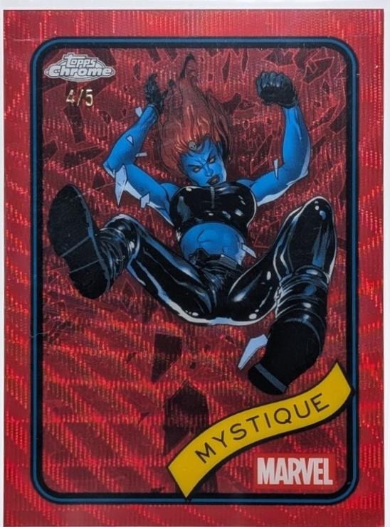 Mystique Red Wave Refractor