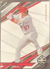 Mike Trout [Purple] #18 Baseball Cards 2022 Panini Chronicles Limited Prices