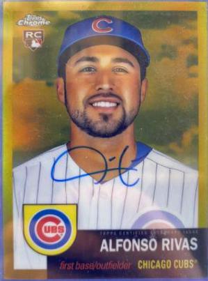 Alfonso Rivas [Gold Refractor] #CPA-AR