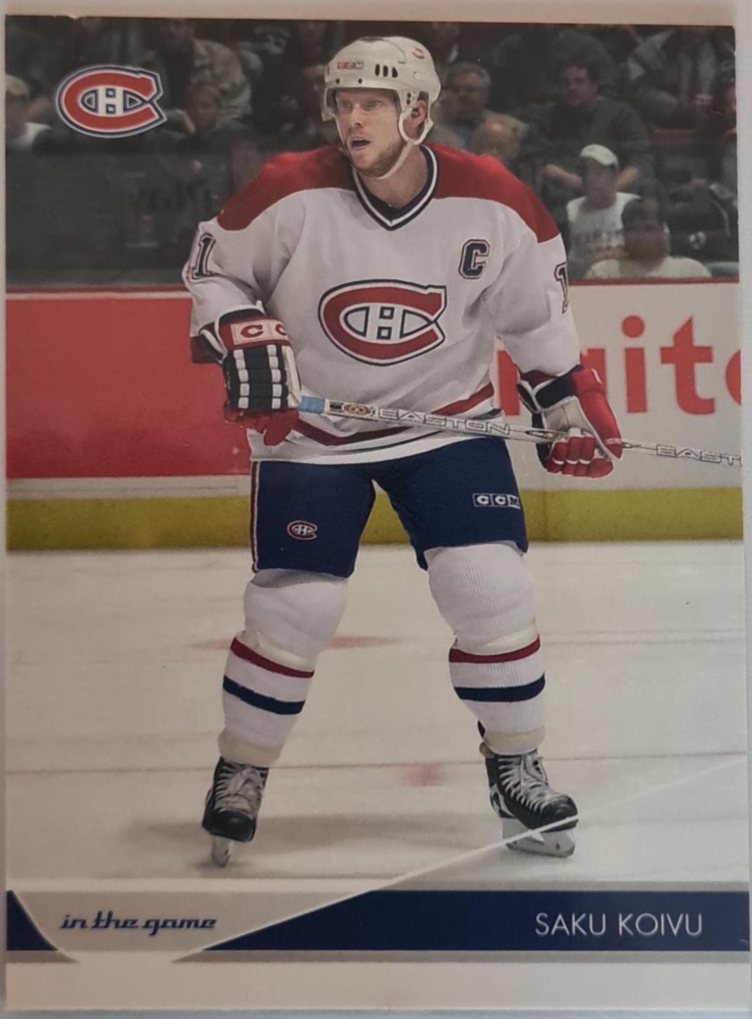 Saku Koivu #49 Hockey Cards 2003 ITG Toronto Star