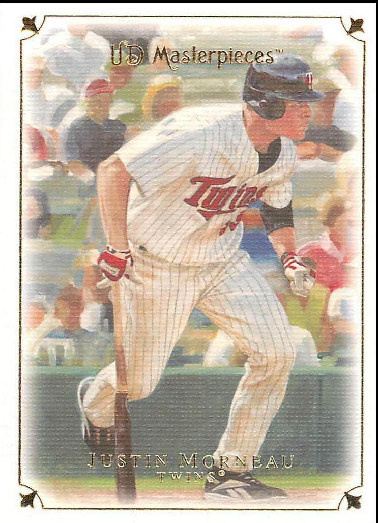Justin Morneau #73 2007 Upper Deck Masterpieces Baseball