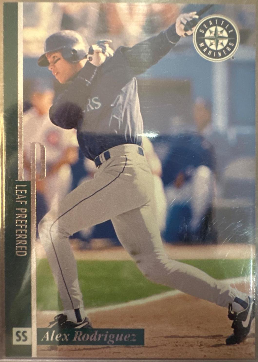 Alex Rodriguez #35 Baseball Cards 1996 Leaf Preferred