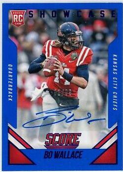 Bo Wallace [Autograph Showcase] #428