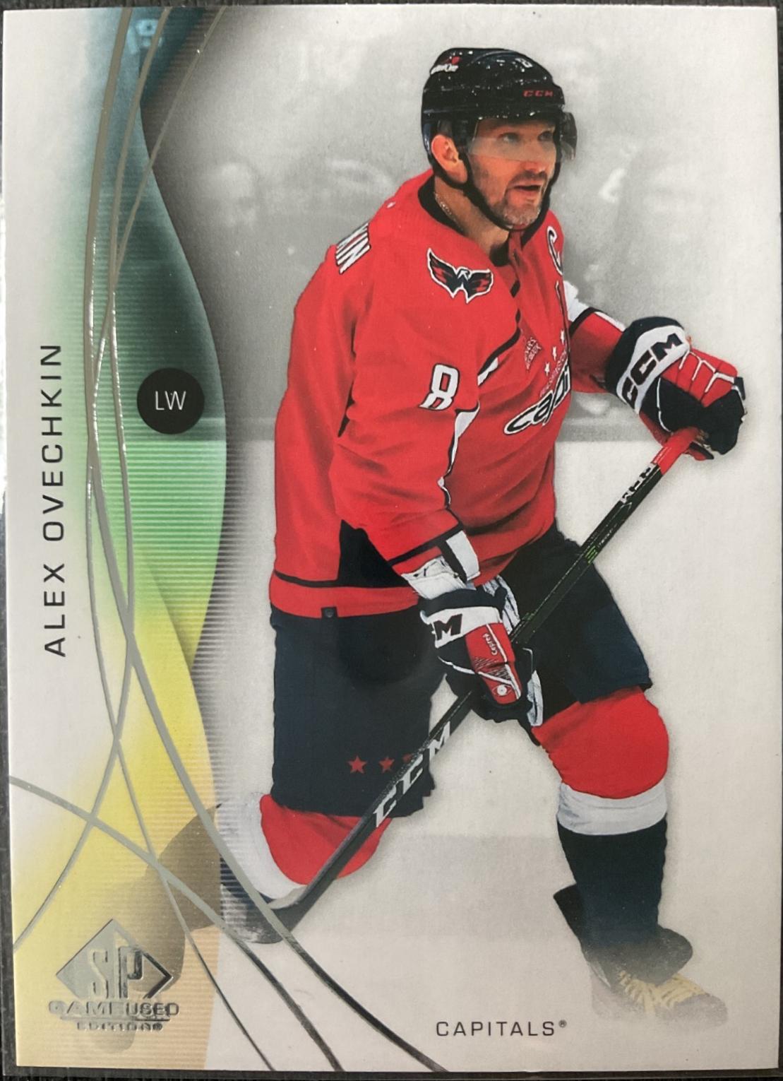 Alex Ovechkin #107 Hockey Cards 2024 SP Game Used