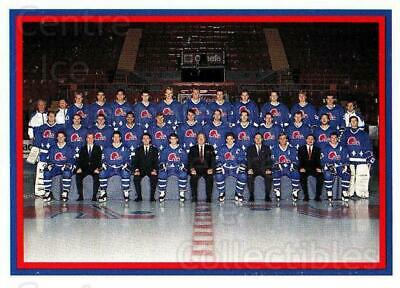 Quebec Nordiques #107 Hockey Cards 1990 Kraft